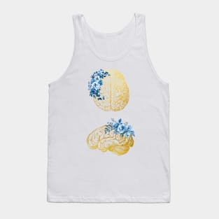 Human Brain Tank Top